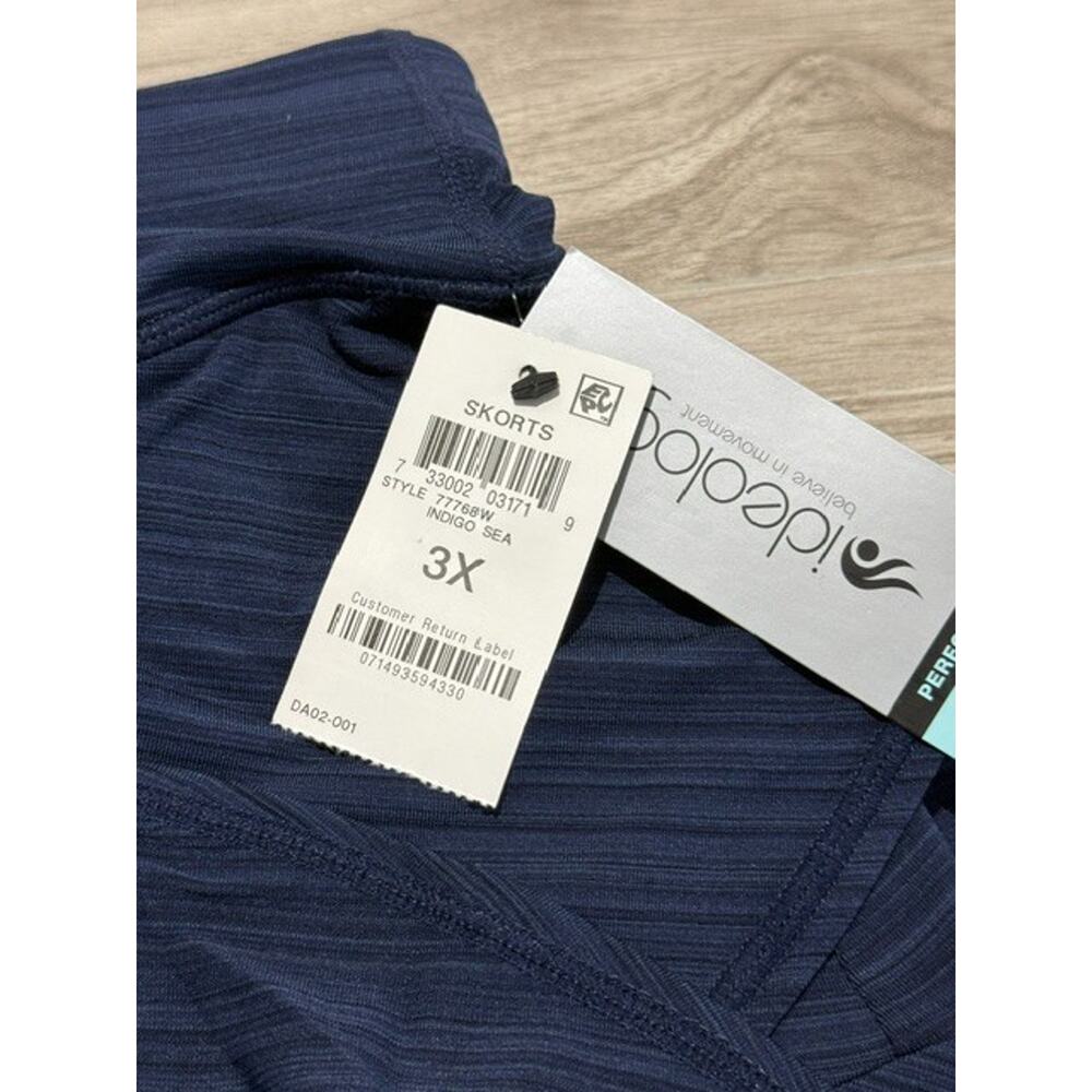 NWT Ideology Womens Tennis/Golf /Pickleball Elastic Waist Athletic Skort-Size 3X - Picture 6 of 8